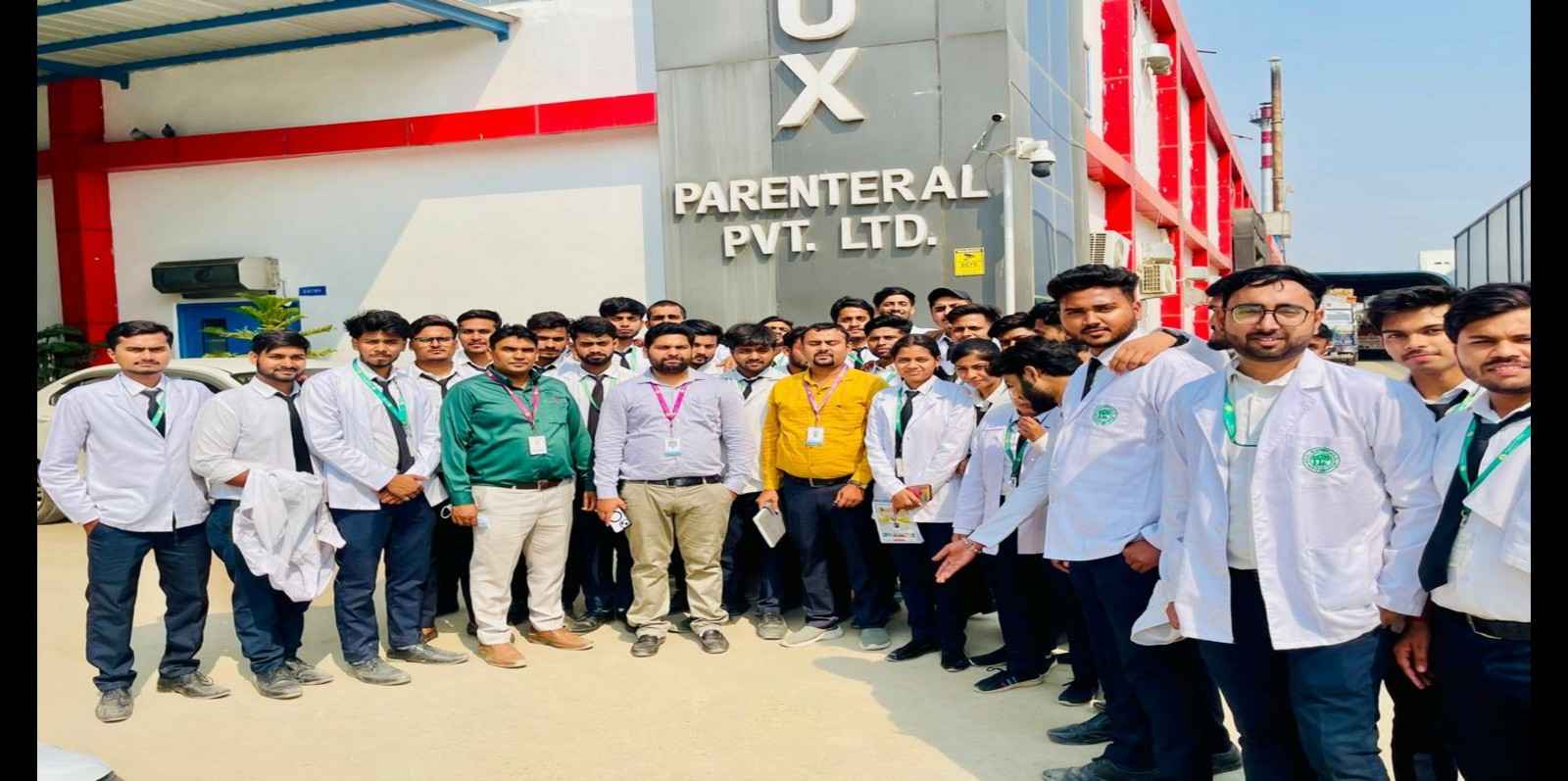 Industrial Tour JEDUX Parenteral Privated Limited, Lucknow U. P